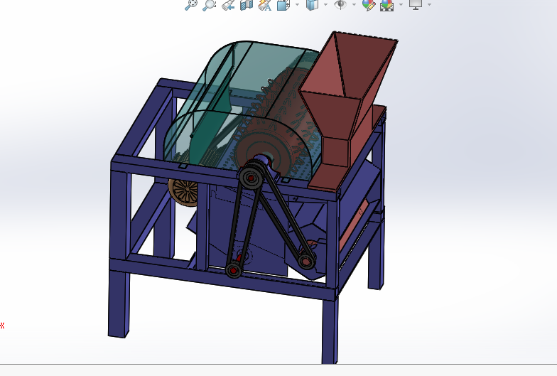 Z358-玉米脱粒机的设计【含SW三维图】