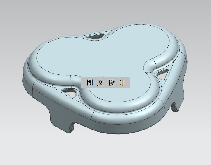 N3094-电动剃须刀盖子注塑模具设计【含Proe三维图】