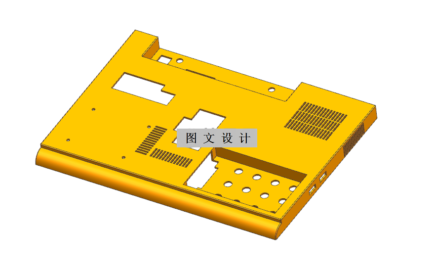 N2665-电脑后盖注塑模具设计【含UG三维图】