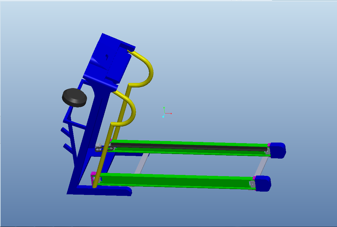 Z586-多功能跑步机的设计【含UG三维图】