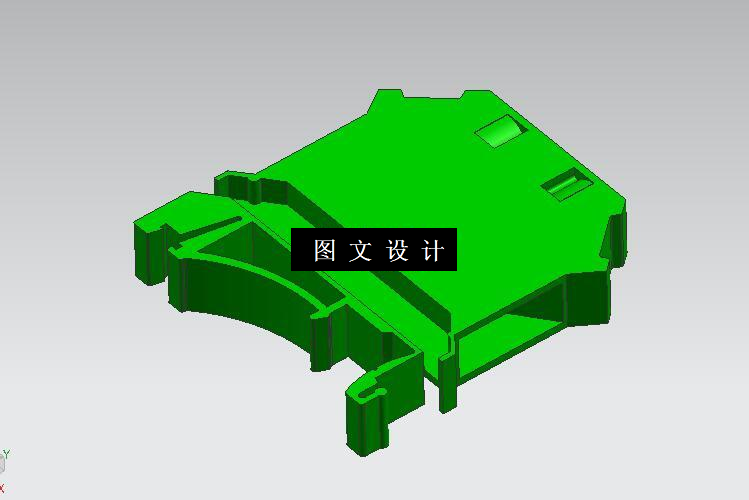 N3543-塑料卡扣注射塑料模具设计【含UG三维图】