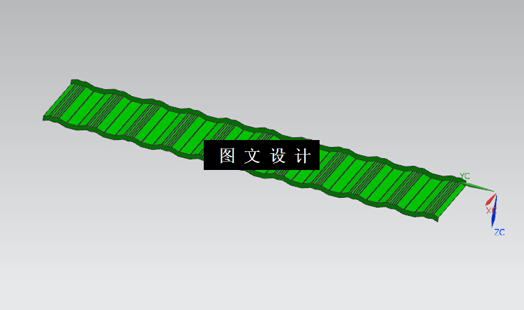 N3576-金属仿形瓦弯曲模具设计