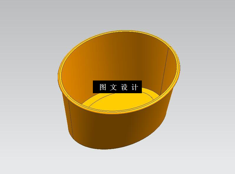 N3578-椭圆底盒子注塑模具设计【含三维图】