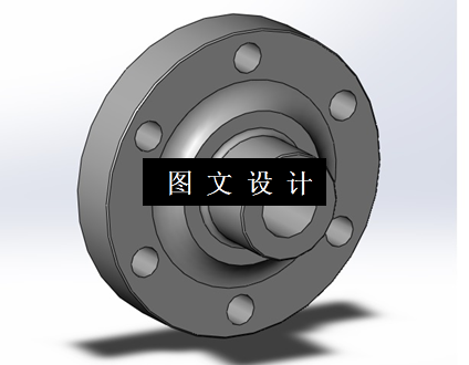 N3714-连接法兰的数控加工工艺与编程【含SW三维图】