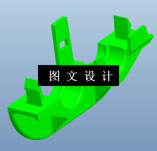 KF440-越野汽车通风管道下托架注塑模设计【含Proe三维图】