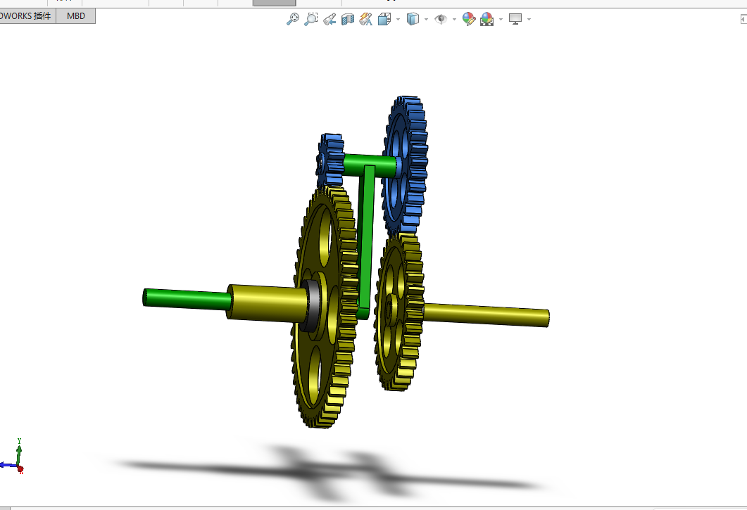 Z1002-大传动行星轮系结构设计[含SW三维图]