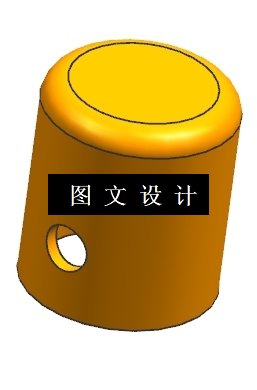 N4544-圆柱盒子注塑模设计【含UG三维图】