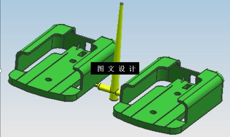 N4353-遥控器座注塑模具设计【含UG三维图】