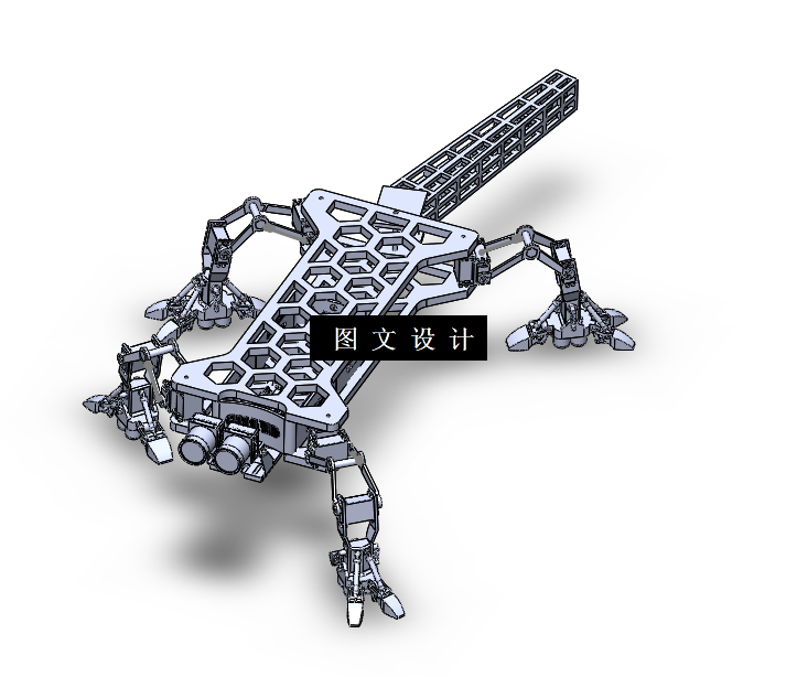 N5497-壁虎仿生学设计及运动分析【含SW三维图】