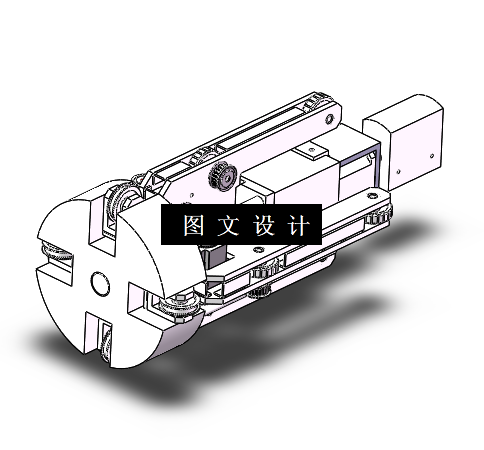 N5516-100-150mm管道机器人设计【含SW三维图】