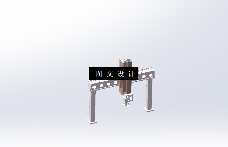 N5530-小型龙门式机械手结构设计【含SW三维图】