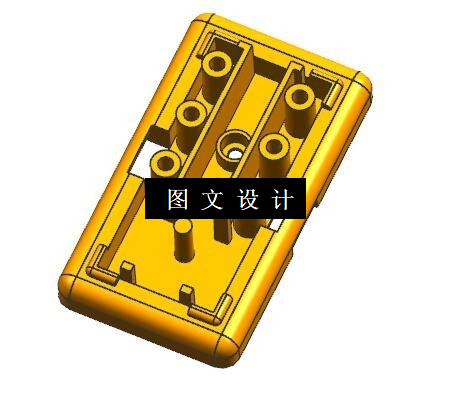 N5682-电话接线盒底座注塑模设计【含UG三维图】