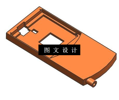 N5725-遥控器A后盖注塑模设计【含UG三维图】