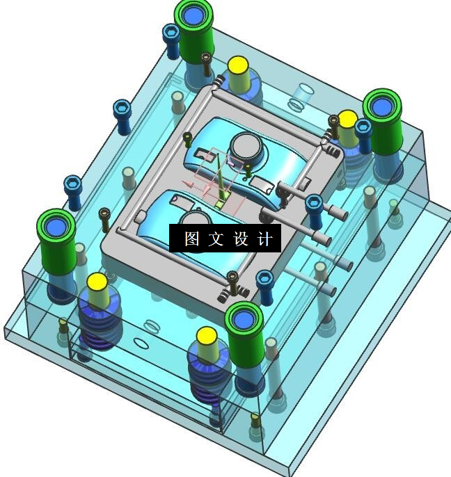 N5729-相机盖注塑模设计【含UG三维图】