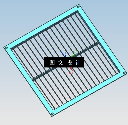N5758-防护网注塑模设计【含UG三维图】