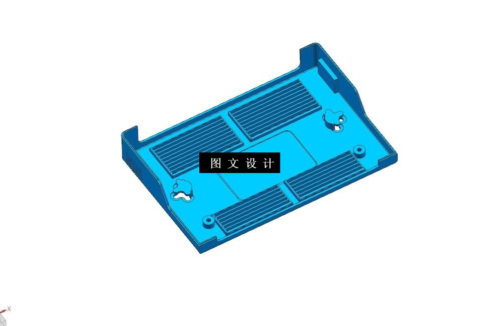 N6130-家用路由器底壳注塑模具设计-含模流【含UG三维图】