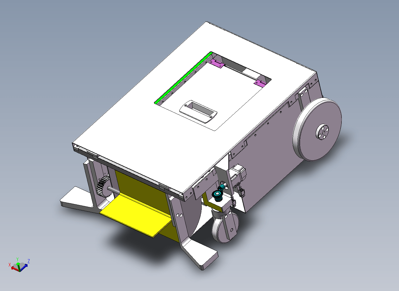 Z2145-自主捡球机器人设计【含SW三维图】