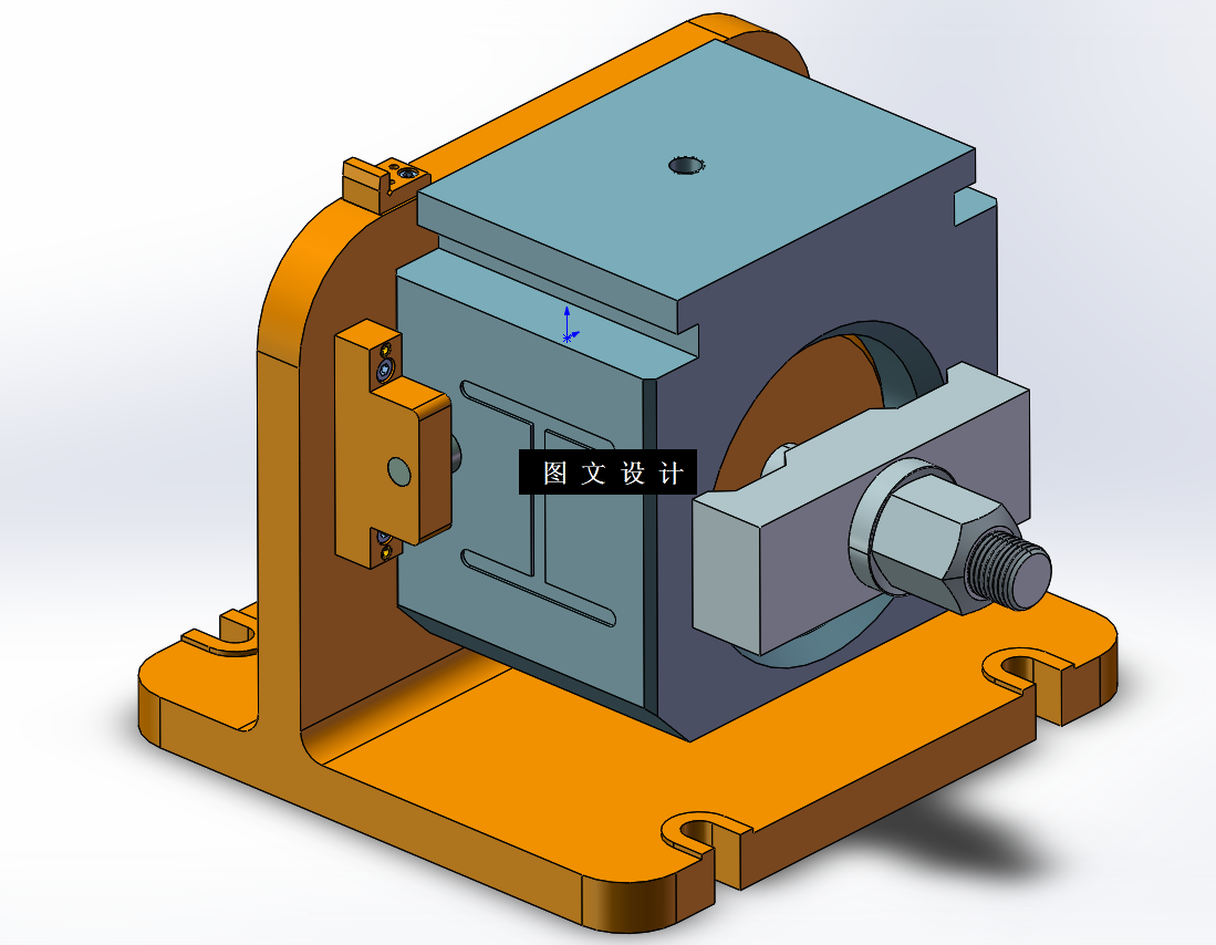 N6168-上辊操作侧轴承座铣面夹具设计【含三维图】