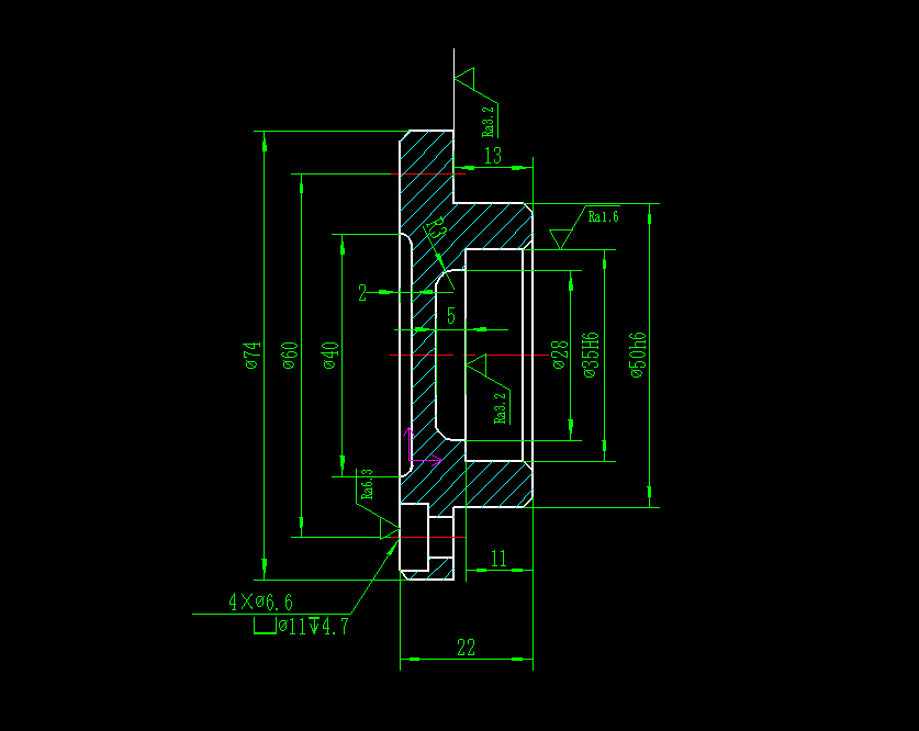 N6235-衬盖零件机械加工工艺规程设计