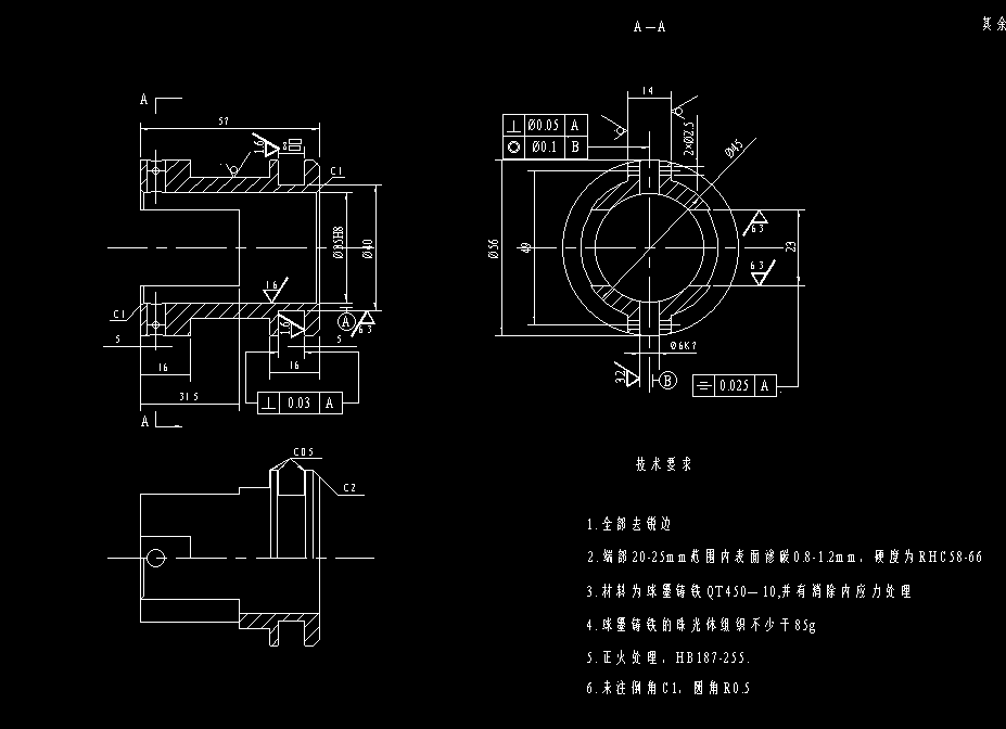 N6251-调速套筒工艺规程及车8H9槽夹具设计