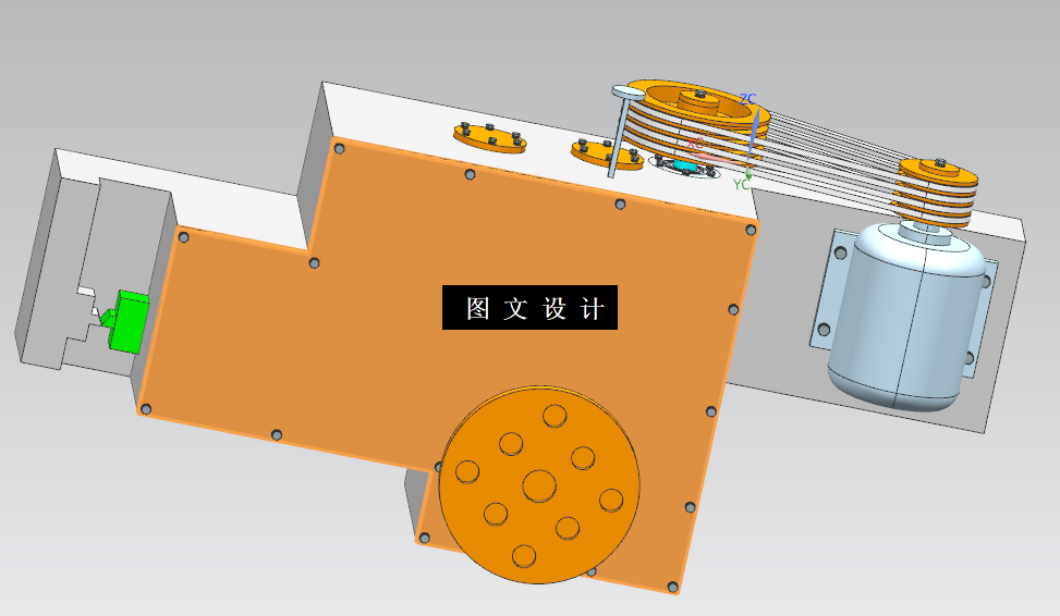 N6348-钢筋弯切机结构及分析【含UG三维图】