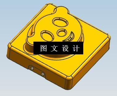 N5943-熊头食品模具注塑模设计【含UG三维图】