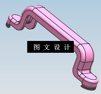 N6006-拉手注塑模设计【含UG三维图】