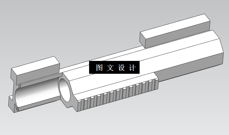 RT717-玩具枪机匣注塑模具设计【含UG三维图】