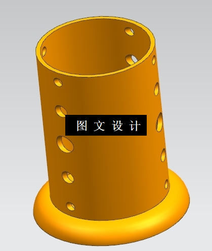 RT739-塑料筷子筒注塑模具设计【含UG三维图】