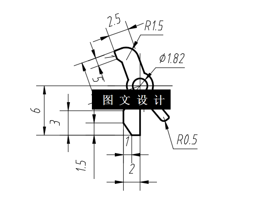 N6451-电器接触片级进模设计