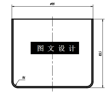N6397-拉深筒形件二次拉深冲裁冲压模具设计-长99【含SW三维图】