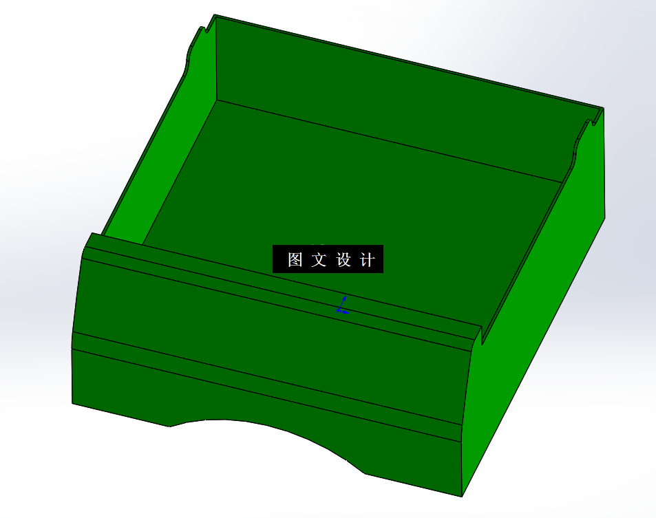N6398-冰箱抽屉注塑模具设计