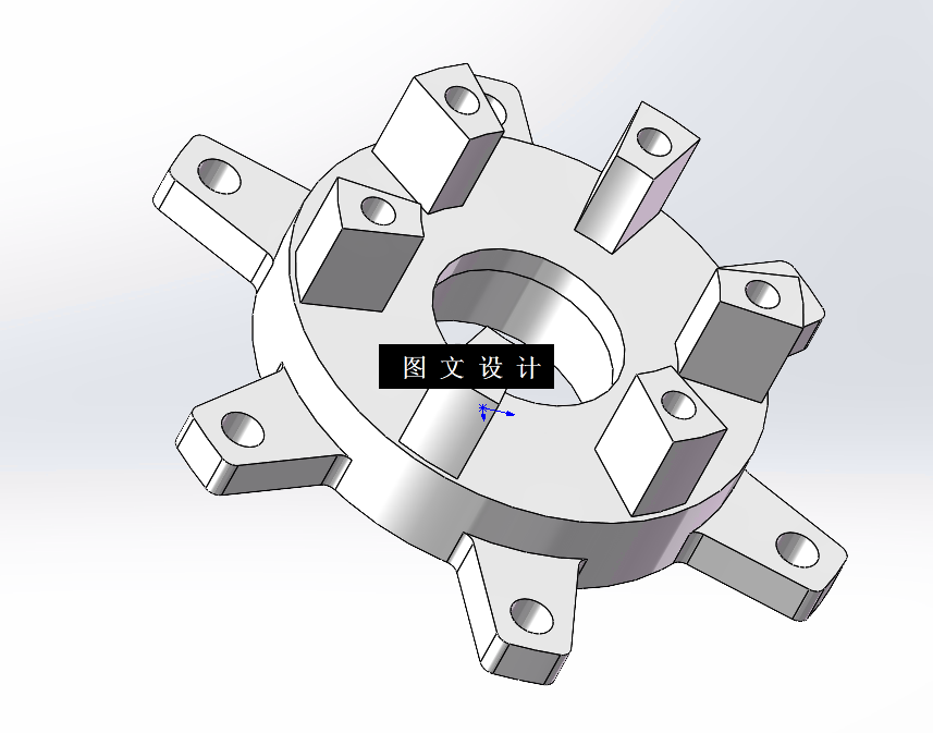 N6517-前轮毂侧盖加工工艺及铣端面槽夹具设计【含SW三维图】