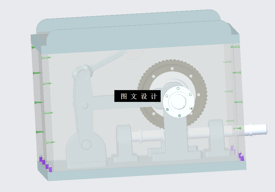 N6568-自动推料机体总体设计【含三维图】
