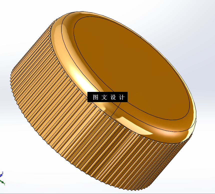 N6604-饮料瓶盖注塑模具设计【含SW三维图】